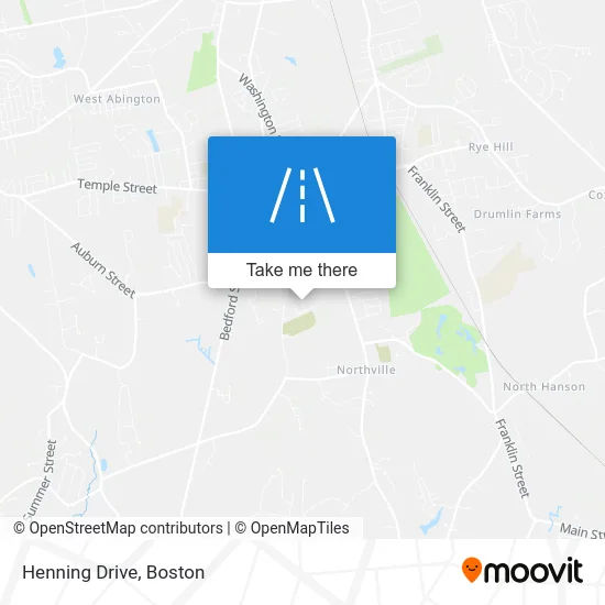 Henning Drive map