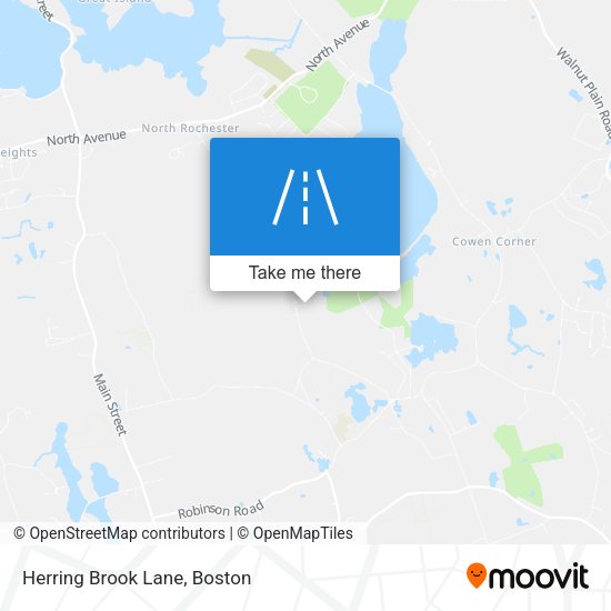 Mapa de Herring Brook Lane