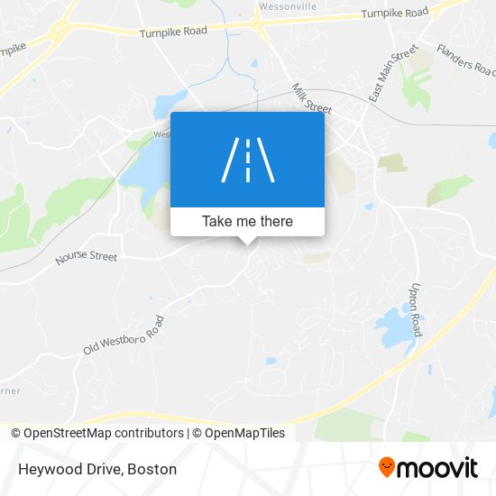 Heywood Drive map