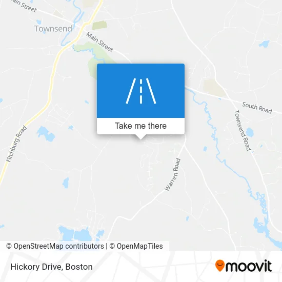 Hickory Drive map