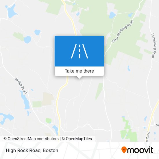 Mapa de High Rock Road