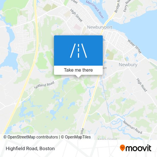 Mapa de Highfield Road