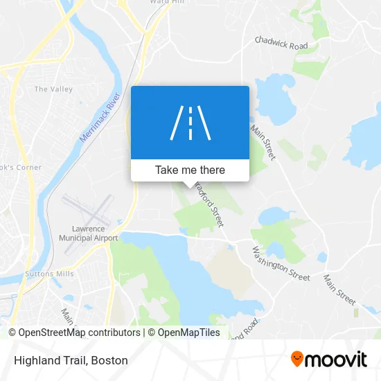 Highland Trail map