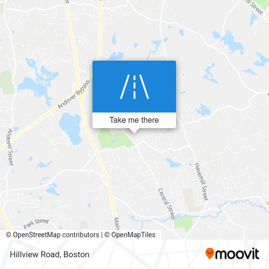Mapa de Hillview Road