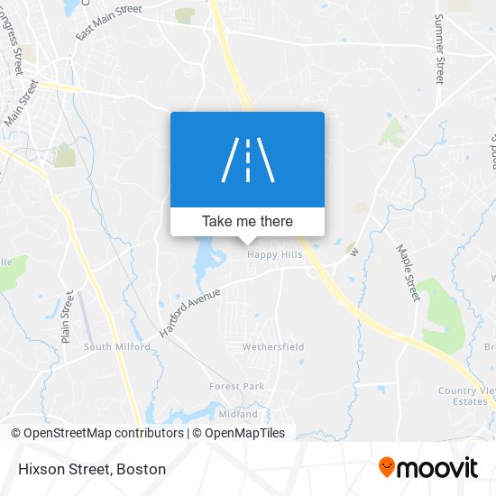 Mapa de Hixson Street