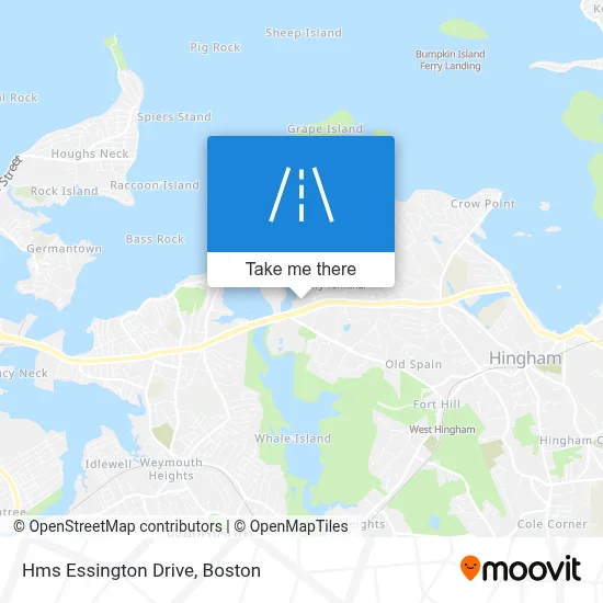 Hms Essington Drive map