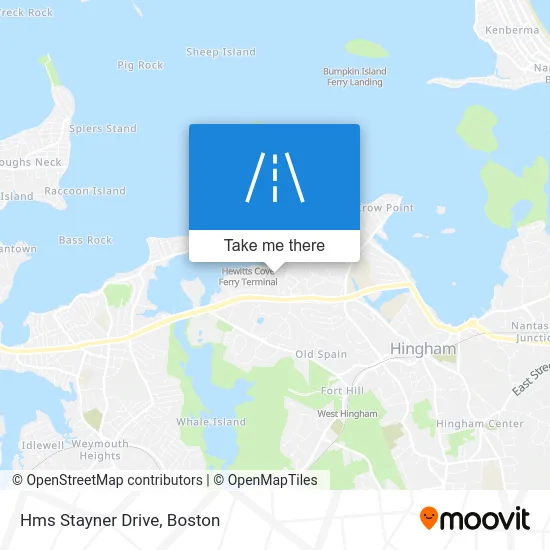 Hms Stayner Drive map