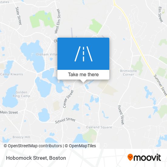 Mapa de Hobomock Street