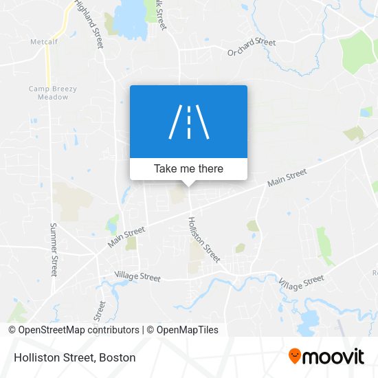 Mapa de Holliston Street