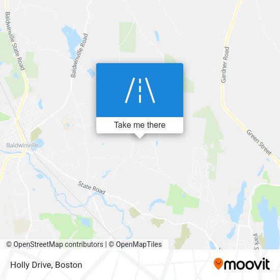 Mapa de Holly Drive