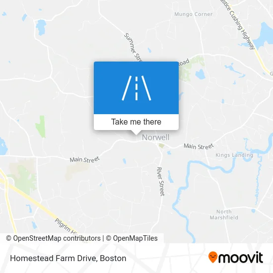 Homestead Farm Drive map