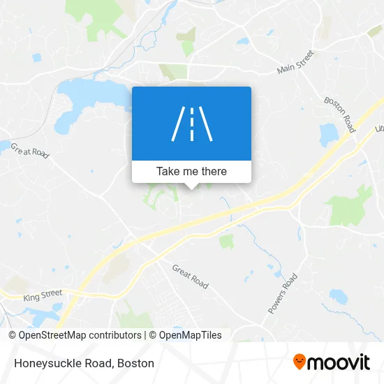 Honeysuckle Road map