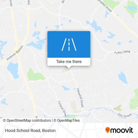 Mapa de Hood School Road