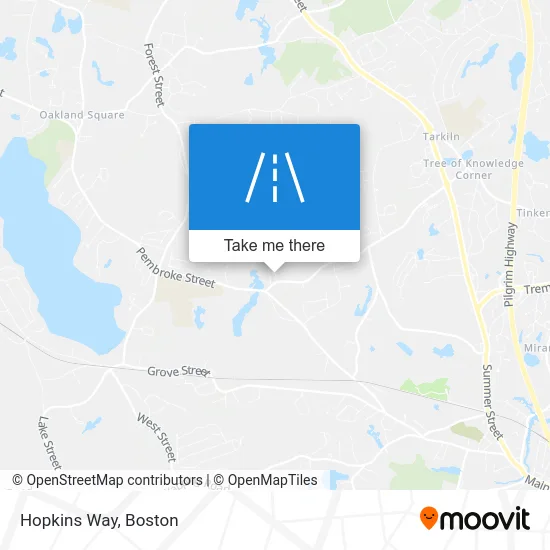Hopkins Way map