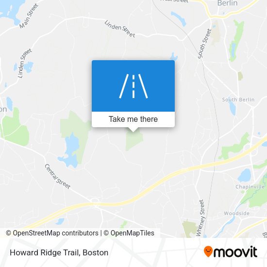 Mapa de Howard Ridge Trail