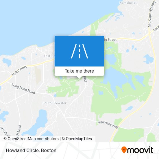 Mapa de Howland Circle