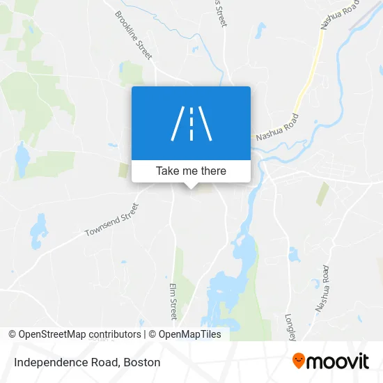 Independence Road map