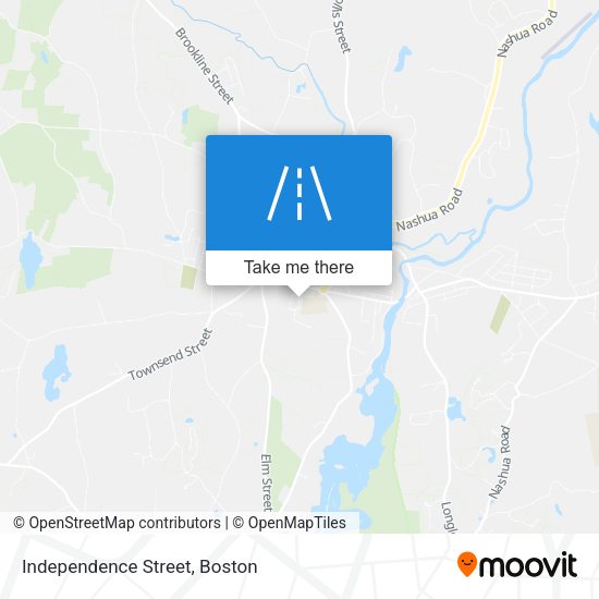 Mapa de Independence Street
