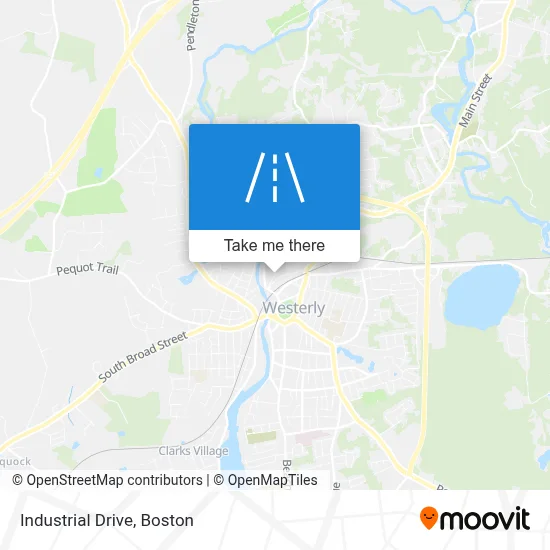 Industrial Drive map