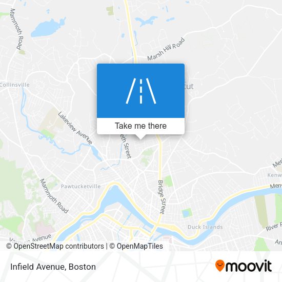 Mapa de Infield Avenue