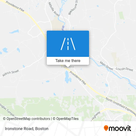 Ironstone Road map