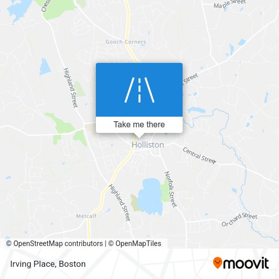 Mapa de Irving Place