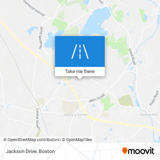 Jackson Drive map