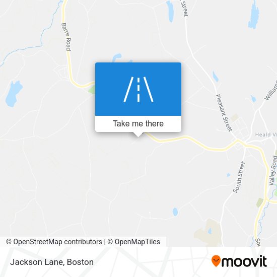 Mapa de Jackson Lane