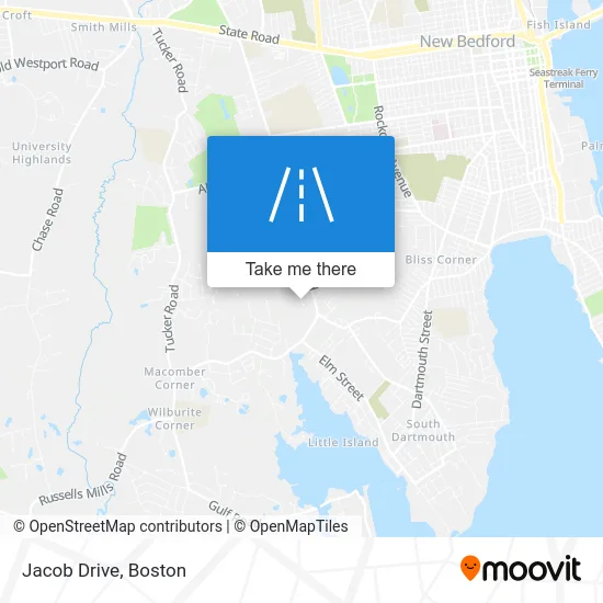 Jacob Drive map