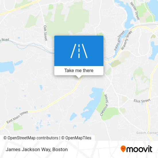 James Jackson Way map