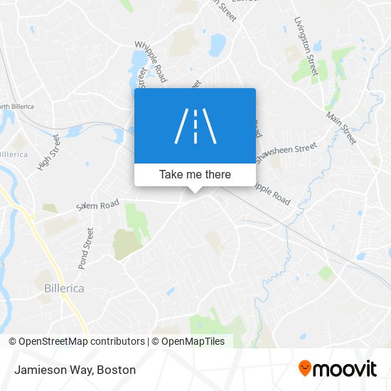 Mapa de Jamieson Way