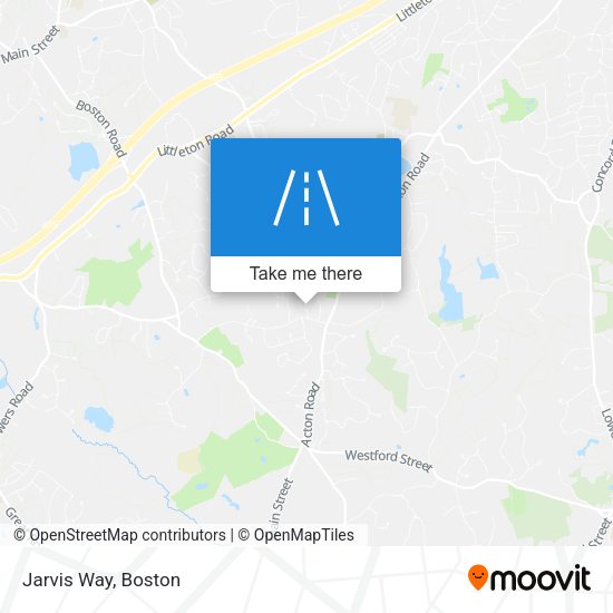 Mapa de Jarvis Way