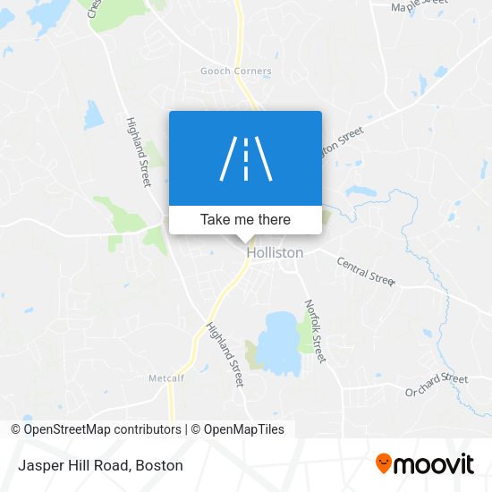 Mapa de Jasper Hill Road