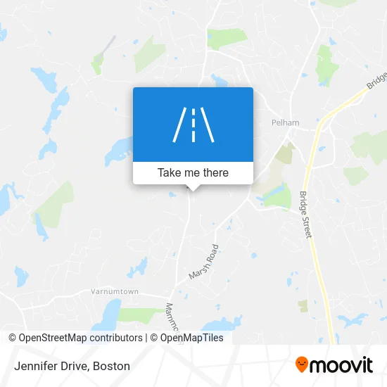 Jennifer Drive map