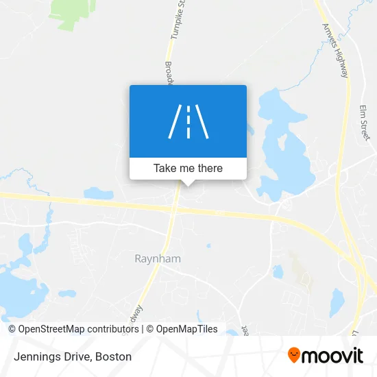 Jennings Drive map