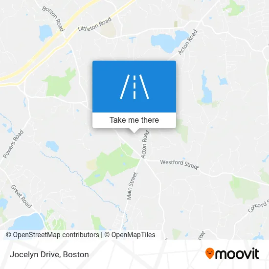 Jocelyn Drive map