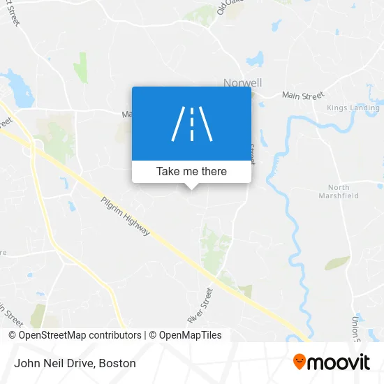 John Neil Drive map