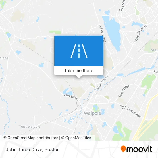 John Turco Drive map