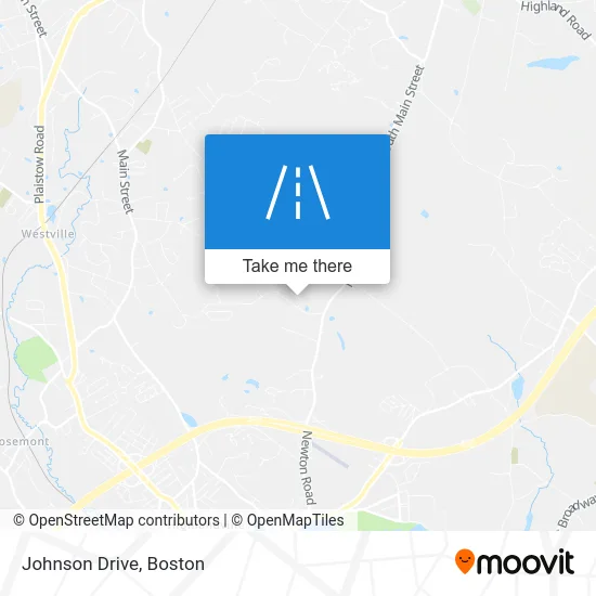 Johnson Drive map