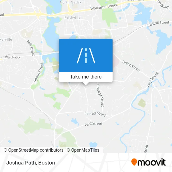 Joshua Path map