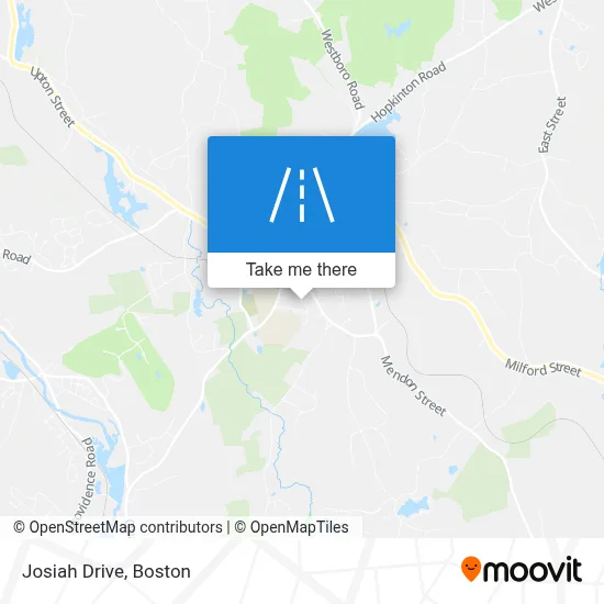 Josiah Drive map