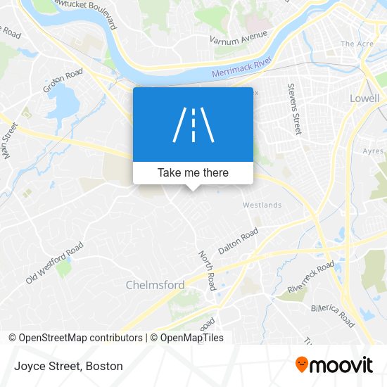 Mapa de Joyce Street
