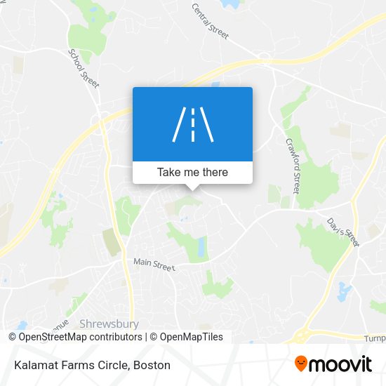 Mapa de Kalamat Farms Circle