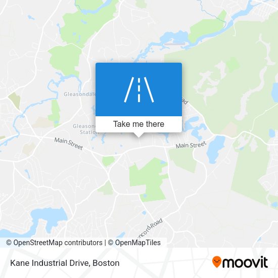 Mapa de Kane Industrial Drive