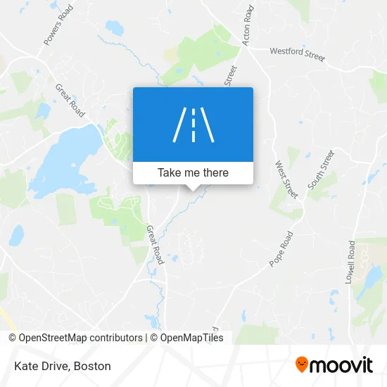 Kate Drive map