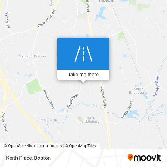 Keith Place map