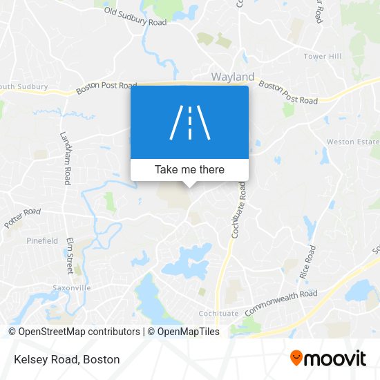 Mapa de Kelsey Road