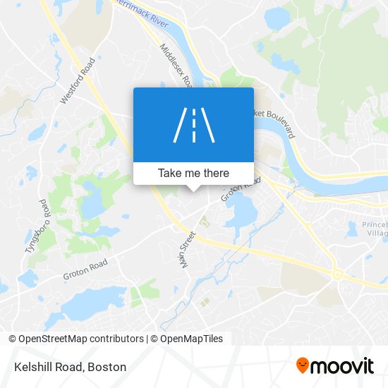 Kelshill Road map