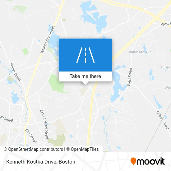 Kenneth Kostka Drive map