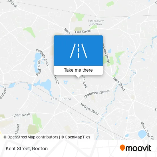 Kent Street map